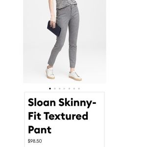 Banana Republic Sloan fit pants